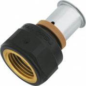 Соединитель PPSU с РВ KAN-THERM Press  16 Rp1/2"